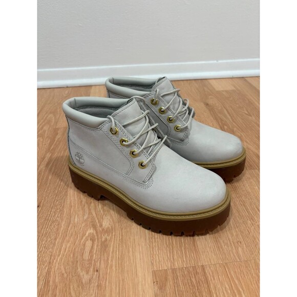 Timberland Shoes - Timberland Women's Stone Street Platform Waterproof Chukka size 5.5
